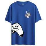 Game Tasarımlı Ovesize T-Shirt