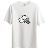 Gang Tasarımlı Ovesize T-Shirt