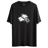 Gang Tasarımlı Ovesize T-Shirt