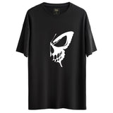 İskelet kelebek Tasarımlı Ovesize T-Shirt