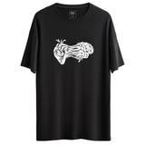 Berain or heart Tasarımlı Ovesize T-Shirt