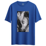Love Tasarımlı Ovesize T-Shirt