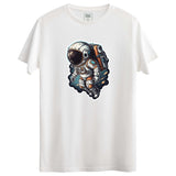 Astronaut Tasarımlı Regular T-Shirt