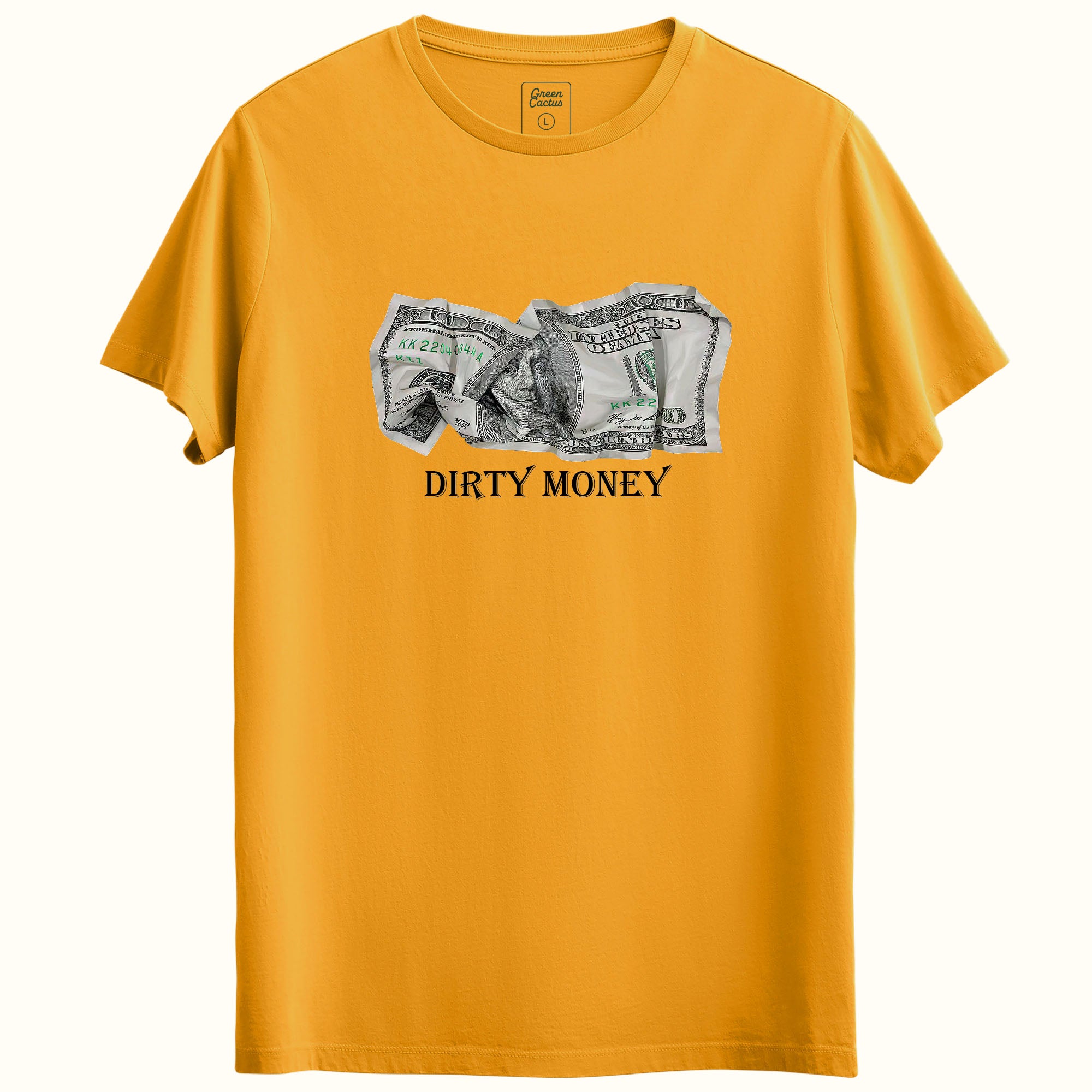 Dirty money Tasarımlı Regular T-Shirt