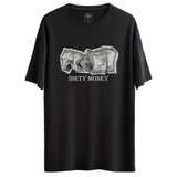 Dirty Money Tasarımlı Ovesize T-Shirt