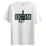Dior Tasarımlı Ovesize T-Shirt