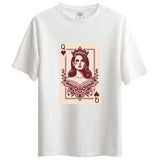 Queen Tasarımlı Ovesize T-Shirt
