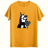 Köpek Tasarımlı Regular T-Shirt