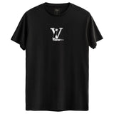 LV Tasarımlı Regular T-Shirt